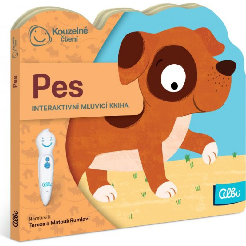 Kouzelné čtení - minikniha Pes