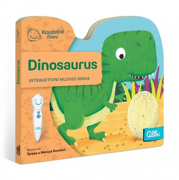 Kouzelné čtení - minikniha Dinosaurus