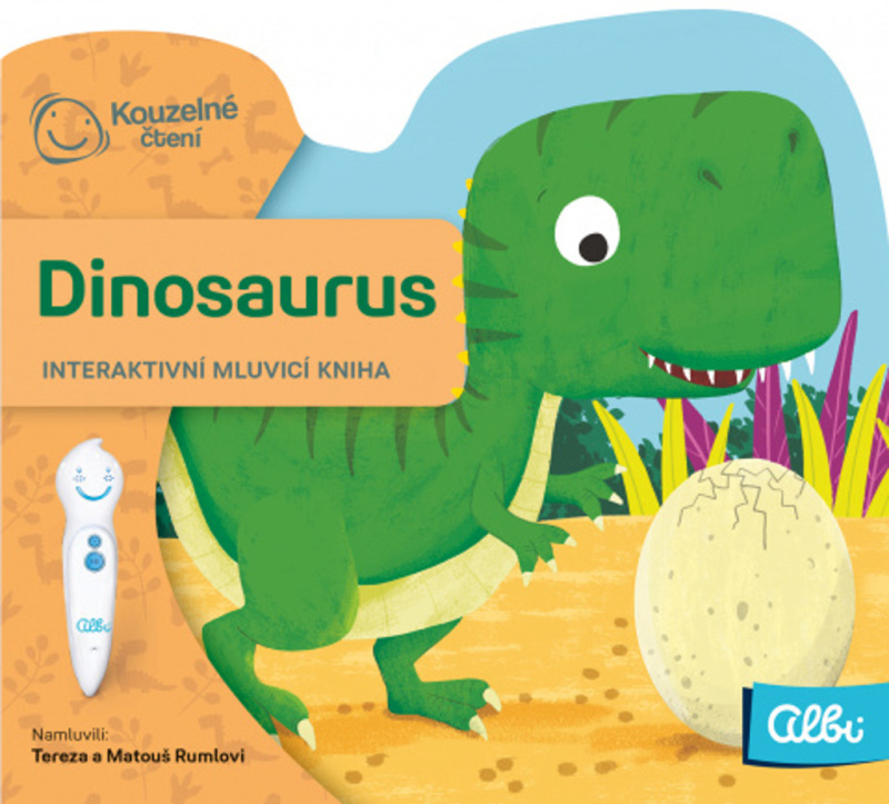 Kouzelné čtení - minikniha Dinosaurus
