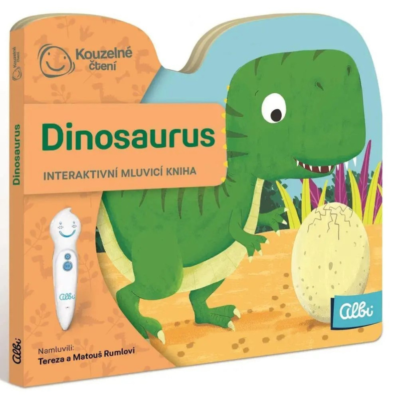 Kouzelné čtení - minikniha Dinosaurus