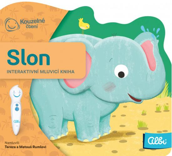 Kouzelné čtení - minikniha Slon