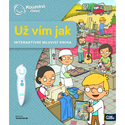 Albi Kouzelné čtení kniha Už vím jak