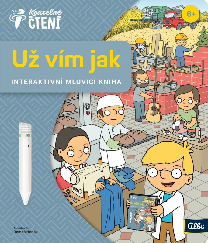 Albi Kouzelné čtení kniha Už vím jak