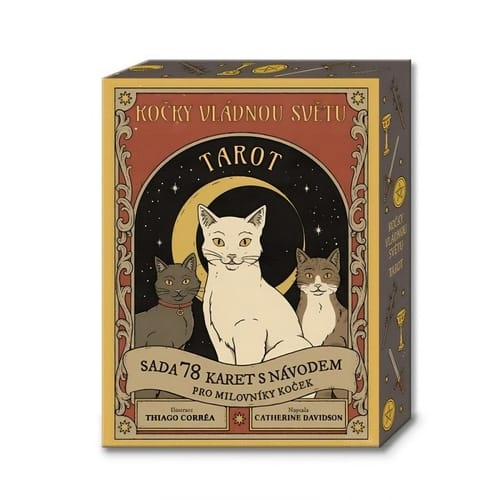 Kočky vládnou světu – Tarot - Catherine Davidson