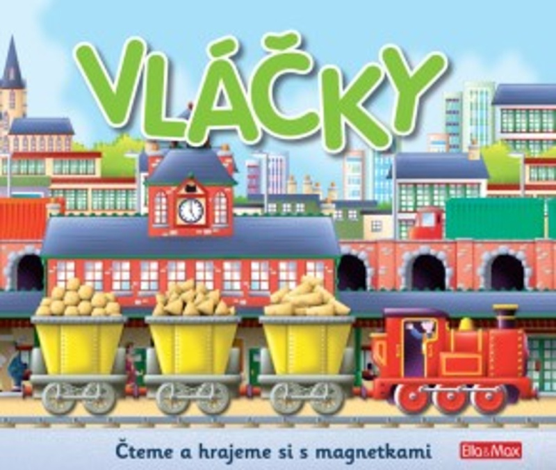 VLÁČKY ─ Knížka s magnetkami