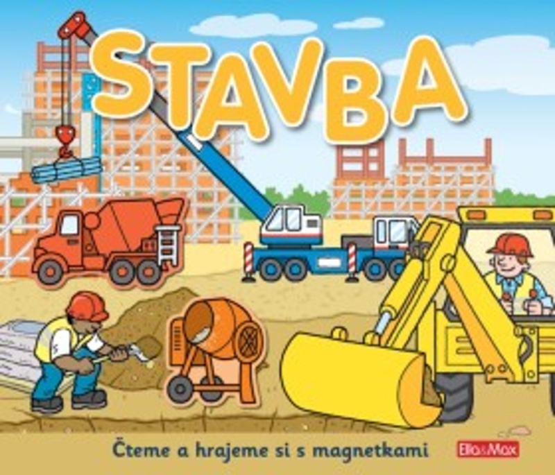 STAVBA ─ Knížka s magnetkami