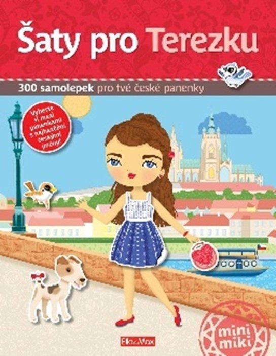 Šaty pro TEREZKU ─ Kniha samolepek