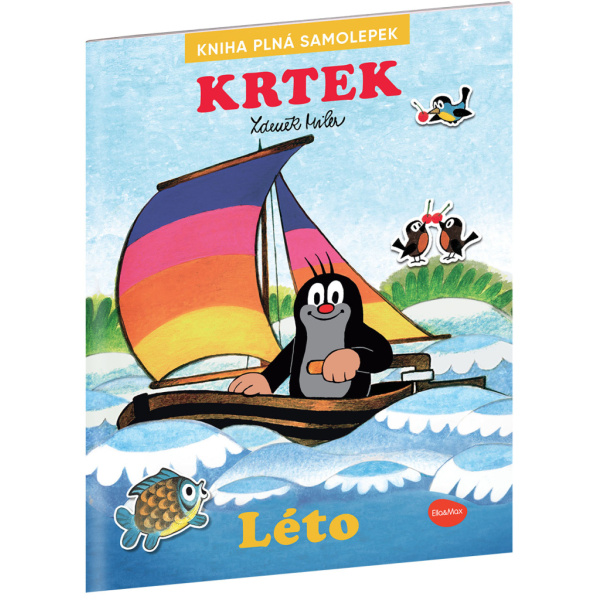 KRTEK a LÉTO  ─ Kniha samolepek