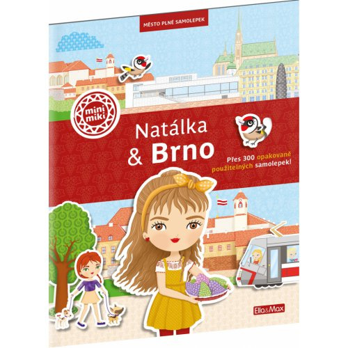 NATÁLKA & BRNO ─ Město plné samolepek