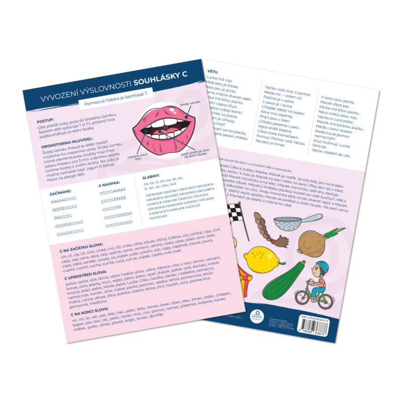 Logopedická karta - Hláska C V lavici s.r.o.
