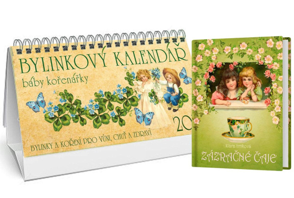 Kalendář 2026 Bylinkový + Zázračné čaje - Klára Trnková