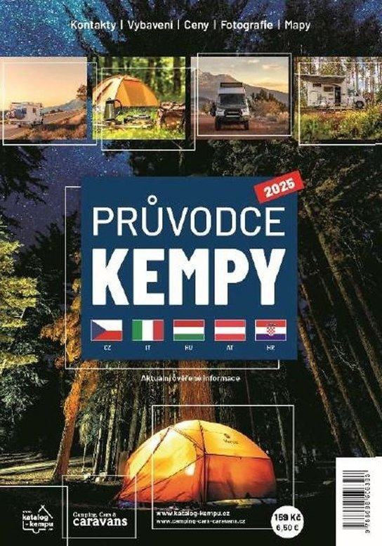 Průvodce kempy 2025