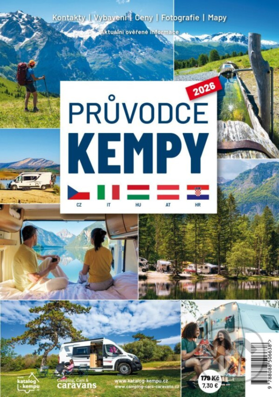 Průvodce kempy 2026 - kniha z kategorie Sprievodcovia Európou