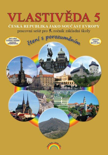 Vlastivěda 5 - Česká republika jako součást Evropy - Pracovní sešit pro 5. ročník základní školy (čt