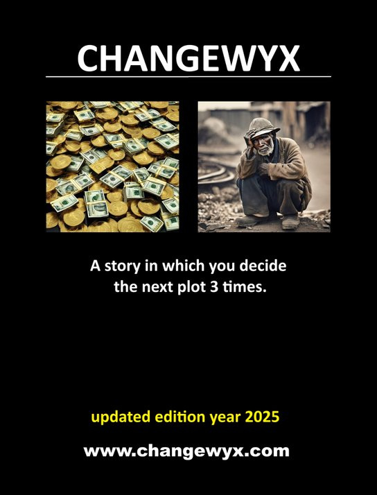 Changewyx. A story in which you decide the next plot 3 times. -  Dempsey Novak