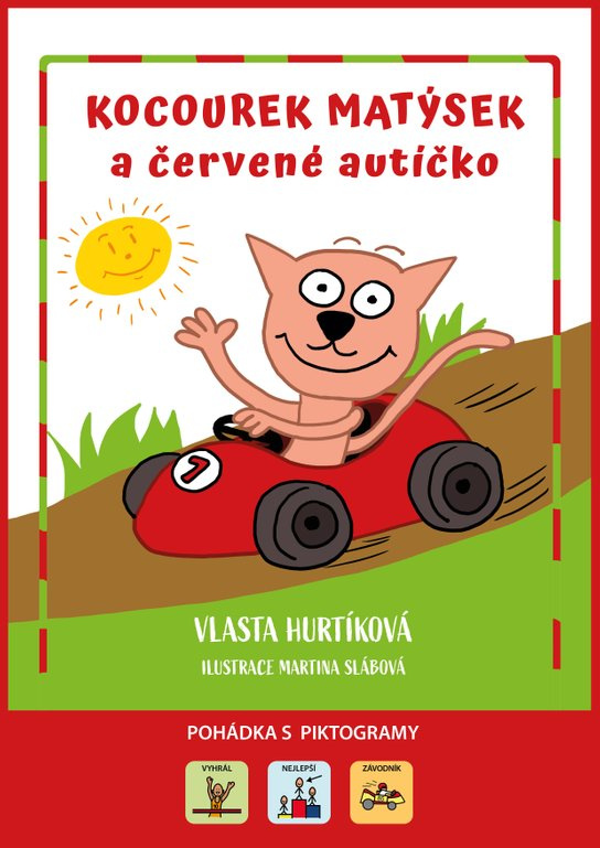 Kocourek Matýsek a červené autíčko -  Vlasta Hurtíková