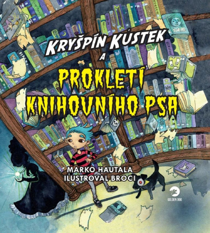 Kryšpín Kůstek a prokletí knihovního psa - Marko Hautala