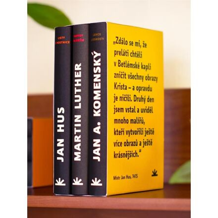 Reformační balíček - Jan Amos Komenský, Martin Luther, Jan Hus