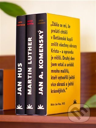 Reformační balíček - Jan Amos Komenský, Martin Luther, Jan Hus