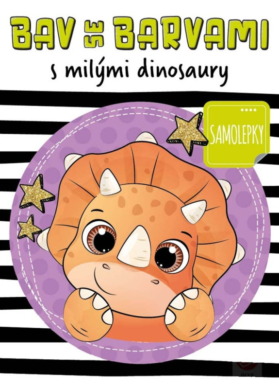 Bav se barvami s milými dinosaury - kniha z kategorie Omalovánky