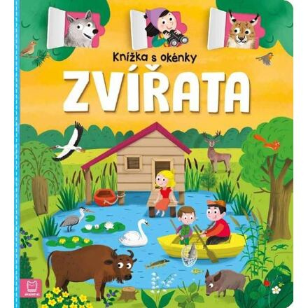 Knížka s okénky Zvířata Aksjomat s.r.o.