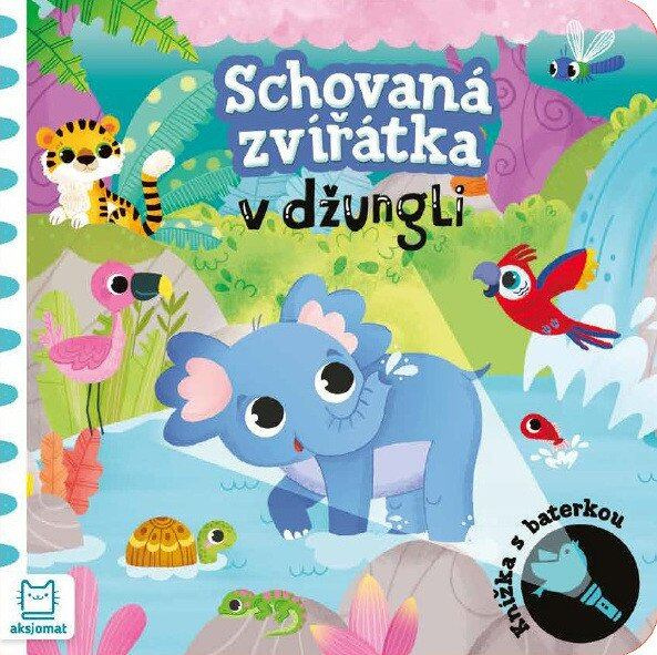 Schovaná zvířátka v džungli (Knížka s baterkou) - Gražyna Wasilewicz - kniha z kategorie Naučné knihy