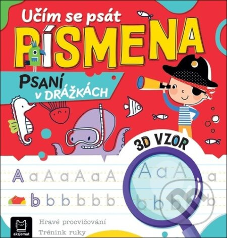 Učím se psát písmena - Psaní v drážkách Aksjomat s.r.o.