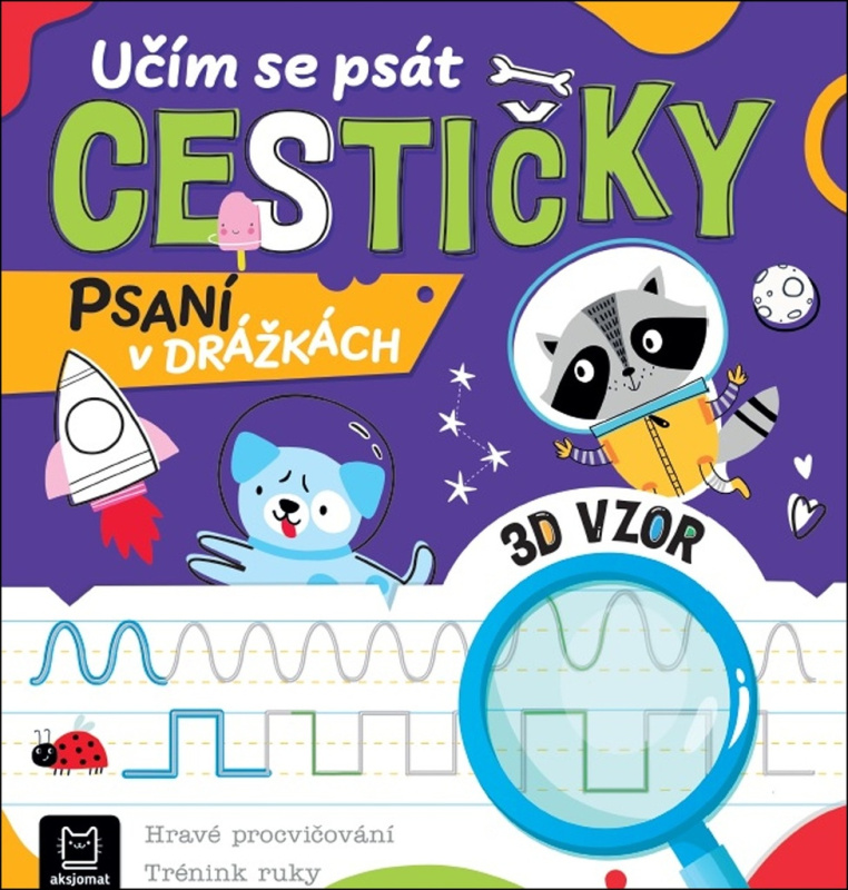 Učím se psát cestičky - Psaní v drážkách Aksjomat s.r.o.
