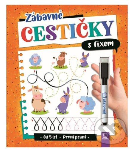 Zábavné cestičky s fixem - První psaní - Anna Podgórska