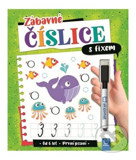 Zábavné číslice s fixem - První psaní