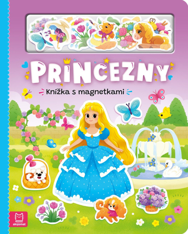 Princezny Knížka s magnetkami