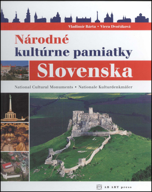 Národné kultúrne pamiatky Slovenska (National Cultural Monuments/Nationale Kulturdenkmäler) - kniha z kategorie Místopisy
