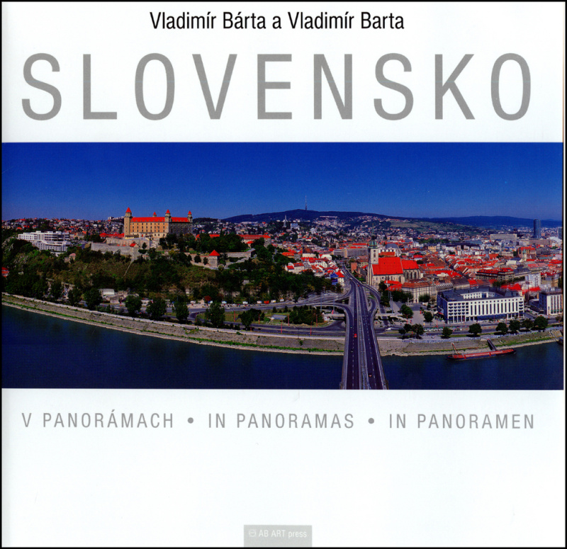 Slovensko v panorámach - Vladimír Bárta, Vladimír Barta - kniha z kategorie Malířství a sochařství
