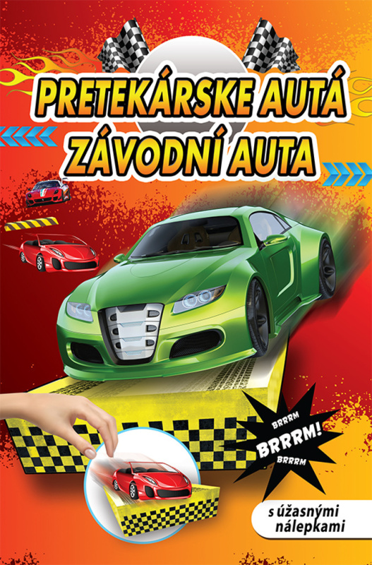 Pretekárske autá (S úžasnými nálepkami) - kniha z kategorie Pro děti