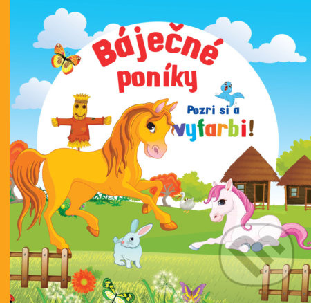 Báječné poníky (Pozri si a vyfarbi!) - kniha z kategorie Kreslení