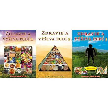Potravinové zdroje, výživa a zdravie ľudí 1.-3. diel (Komplet)