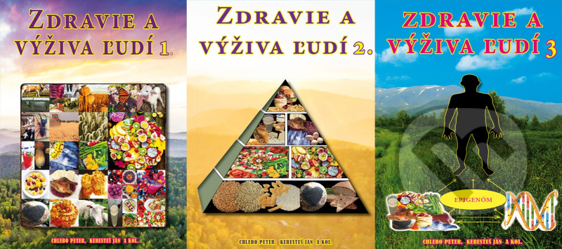 Potravinové zdroje, výživa a zdravie ľudí 1.-3. diel (Komplet)