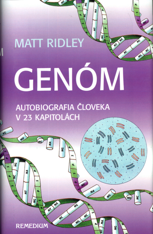 Genóm (Autobiografia človeka v 23 kapitolách) - Matt Ridley - kniha z kategorie Biologie