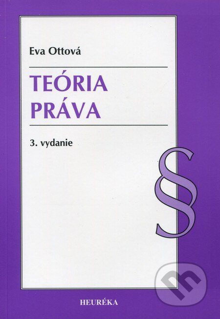Teória práva - Eva Ottová - kniha z kategorie Mezinárodní právo