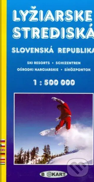 Lyžiarske strediská SR 1:500 000 - kniha z kategorie Mapy Európy