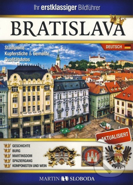 Bratislava obrazkový sprievodca po nemecky (Bratislava bildfuhrer) - kniha z kategorie Průvodci