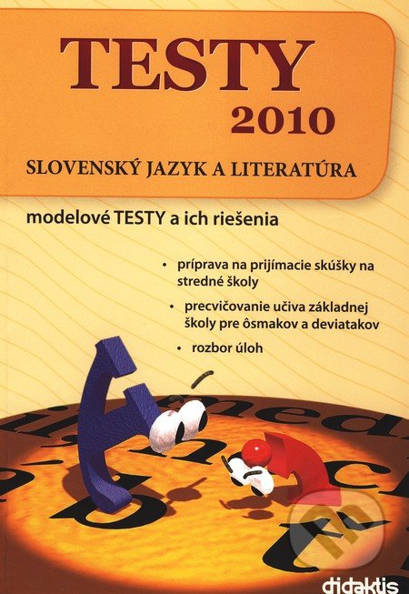 Testy 2010 - Slovenský jazyk a literatúra - kniha z kategorie 2. stupeň