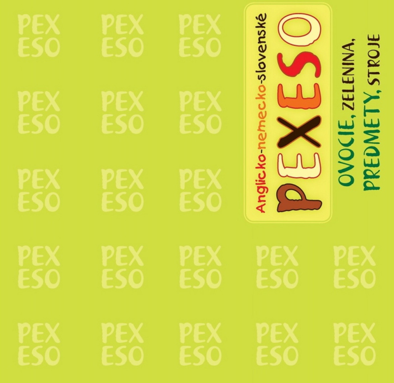 Anglicko-nemecko-slovenské PEXESO- zelené - hra z kategorie Karty, pexeso
