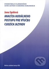 Analýza audiálneho postupu pre výučbu cudzích jazykov - kniha z kategorie Pedagogika