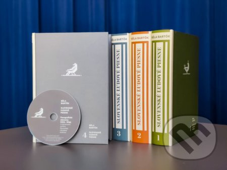 Slovenské ľudové piesne I., II., III. a IV. zväzok - kniha z kategorie Sborníky