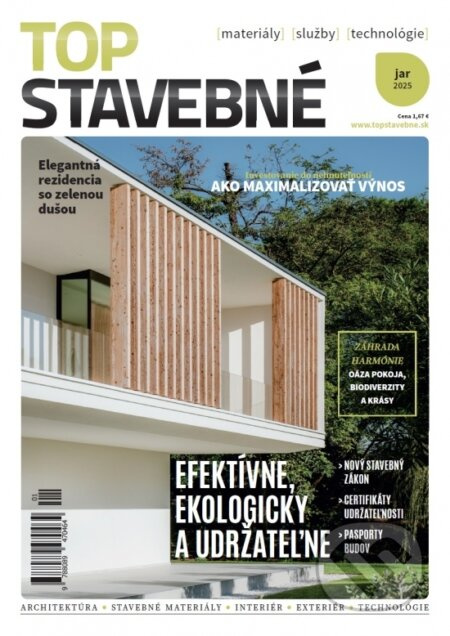 Top stavebné (jar 2025) (Materiály, služby, technológie)