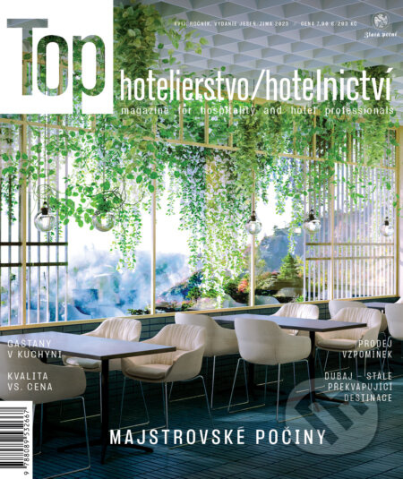 Top hotelierstvo/hotelnictví (Uzdravujúci oddych (jar/leto 2023))