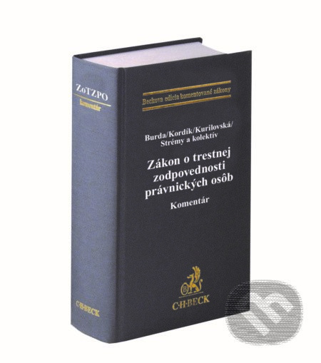Zákon o trestnej zodpovednosti právnických osôb (Komentár) - kniha z kategorie Trestní právo