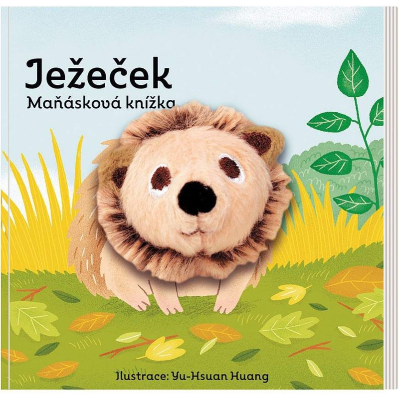 Maňásková knížka - Ježeček