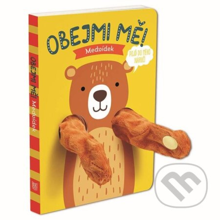 Pexi Maňásková knížka - Obejmi mě! Medvídek